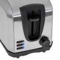 Adler | AD 3222 | Toaster | Power 700 W | Number of slots 2 | Housing material Stainless steel | Silver