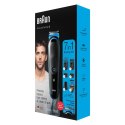 Braun All-in-one beard trimmer MGK3245 Cordless, Number of length steps 13, Black/Blue