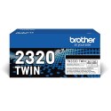 Brother TN | 2320 TWIN | Czarny | Kaseta z tonerem | 2600 stron