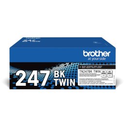 Brother TN | 247BK TWIN | Czarny | Kaseta z tonerem | 3000 stron