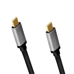 Logilink | Kabel USB-C | Męski | 24-pinowy USB-C | Męski | Czarny | 24-pinowy USB-C | 1,5 m