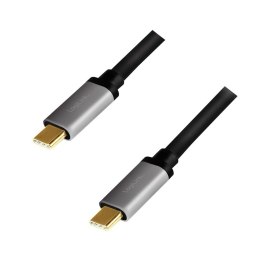 Logilink | Kabel USB-C | Męski | 24-pinowy USB-C | Męski | Czarny | 24-pinowy USB-C | 1,5 m