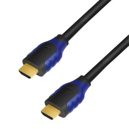 Logilink | High Speed with Ethernet | Męski | 19 pin HDMI typ A | Męski | 19 pin HDMI typ A | 3 m | Czarny