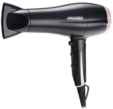 Mesko | Hair Dryer | MS 2249 | 2000 W | Number of temperature settings 3 | Black/Pink