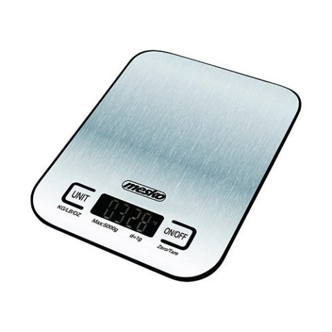 Mesko | Kitchen scale | MS 3169 black | Maximum weight (capacity) 5 kg | Graduation 1 g | Display type | Inox/Black