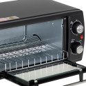 Mesko Oven MS 6013 9 L, Electric, Mechanical, Black