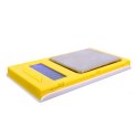 Mesko Precision Scale MS 3160 Display type LCD, Maximum weight (capacity) 0.5 kg, Accuracy 0.1 g, Yellow