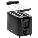 Mesko Toaster MS 3220 Power 750 W, Number of slots 2, Housing material Plastic, Black