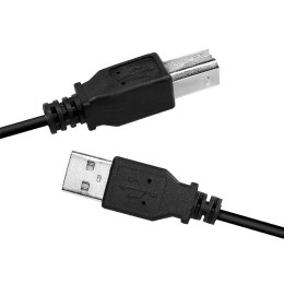 Logilink | Kabel USB | Męski | 4-pinowy USB Typ B | Męski | Czarny | 4-pinowy USB Typ A | 5 m