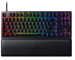 Razer | Huntsman V2 Tenkeyless | Klawiatura dla graczy | Optyczna klawiatura dla graczy | Podświetlenie LED RGB | RU | Czarna |