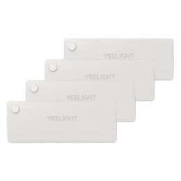 Yeelight LED Sensor Drawer Light, Rechargeable battery, USB-C, 4pcs pack