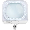 Lampa kosmetyczna warsztatowa z lupą szkłem powiększającym 5 dioptrii 90 x LED 190 x 157 mm