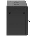 Szafa RACK serwerowa sieciowa wisząca 19'' 12U IP20 do 60 kg 60x40x62 cm CZARNA