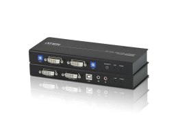 Przedłużacz KVM Aten CE604 USB DVI Dual View Cat 5 Przedłużacz KVM Aten | USB DVI Dual View Cat 5 | CE604