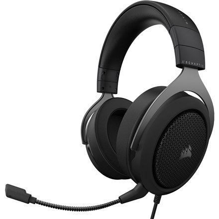 Corsair Stereo Gaming Headset HS60 HAPTIC Built-in microphone, Carbon, Wired, Noice canceling