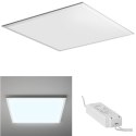 Panel sufitowy LED oświetleniowy 5700K 4560 lm 95 lm/W 48 W 62x62 cm