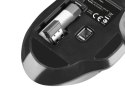 Natec Mouse, BlackBird 2, Silent, Wireless, 1600 DPI, Optical, Black Natec | Mouse | Optical | Wireless | Black/Gray | BlackBird