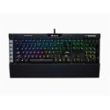 Corsair K95 RGB PLATINUM Mechanical Gaming Keyboard, RGB LED light, US, Wired, Black