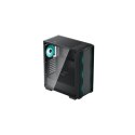 Deepcool | Pasuje do rozmiaru " | Obudowa MID TOWER (z czterema wentylatorami LED Marrs Green) | CC560 | Okno boczne | Czarny |