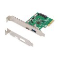 Digitus | Adapter USB | USB 3.1 | PCI Express 2.0 x4