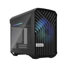 Fractal Design | Torrent Nano RGB TG Light Tint | Side window | Black | Power supply included | ATX