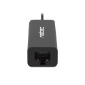 Natec USB Type-C 2.0 HUB, Butterfly, 3-Port + RJ45