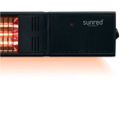 SUNRED | Grzejnik | RDS-15W-B, Fortuna Wall | Podczerwień | 1500 W | Liczba poziomów mocy | Odpowiedni do pomieszczeń do m² | Cz