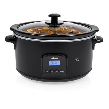 Tristar | VS-3920 | Digital Slowcooker | 210 W | Stainless steel | 4.5 L | Number of programs 4 | Black