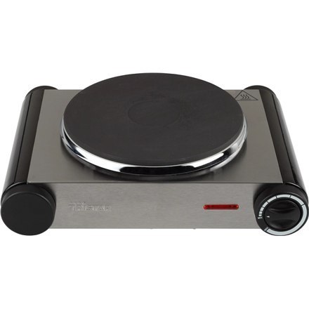 Tristar | Free standing table hob | KP-6191 | Number of burners/cooking zones 1 | Stainless Steel/Black | Electric