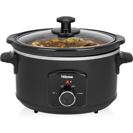 Tristar | VS-3915 | Slowcooker | 180 W | 3.5 L | Number of programs 3 | Black