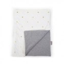 Childhome kocyk 80 x 100 cm jersey gold dots