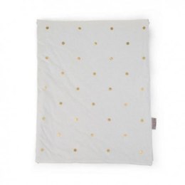 Childhome kocyk 80 x 100 cm jersey gold dots