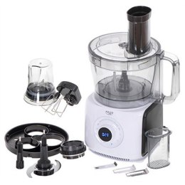 Adler | AD 4224 | LCD Food Processor 12in1 | Bowl capacity 3.5 L | 1000 W | Number of speeds 7 | Shaft material | White/Black |