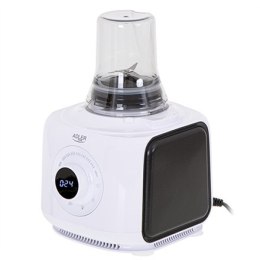 Adler | AD 4224 | LCD Food Processor 12in1 | Bowl capacity 3.5 L | 1000 W | Number of speeds 7 | Shaft material | White/Black |