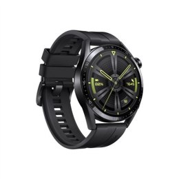 Huawei Watch GT | 3 | Smart watch | Stainless steel | 46 mm | Black | Dustproof | Waterproof