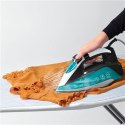 Polti Iron PLEU0253 Vaporella Quick & Slide QS220 Steam Iron, 2400 W, Water tank capacity 350 ml, Continuous steam 40 g/min, Whi