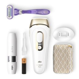 Braun Epilator PL5139 IPL Number of power levels 10, White/Gold, Corded