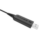 Koss | CS295 | Słuchawki komunikacyjne USB | Przewodowe | Nauszne | Mikrofon | Redukcja szumów | Czarny