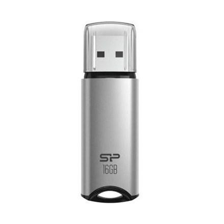 Silicon Power | Pamięć USB | Marvel Series M02 | 16 GB | Typ-A USB 3.2 Gen 1 | Srebrny