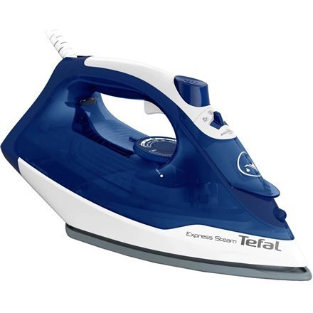 TEFAL | FV2838E0 | Żelazko parowe | 2400 W | Pojemność zbiornika na wodę 270 ml | Ciągłe uderzenie pary 40 g/min | Wydajność ude