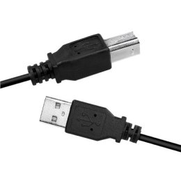 Logilink | Kabel USB | Męski | 4-pinowy USB Typ B | Męski | Czarny | 4-pinowy USB Typ A | 3 m