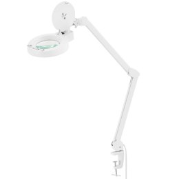 Lampa kosmetyczna warsztatowa powiększająca 5 dioptrii 60x LED śr. 155 mm