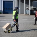 Wózek magazynowy transportowy młynarka aluminiowy do 200 kg