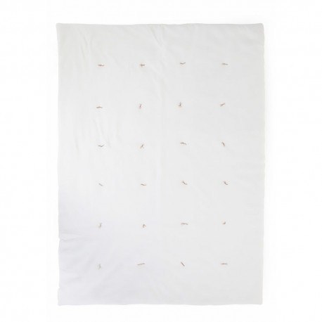 Childhome kocyk pikowany 140 x 100 cm off white