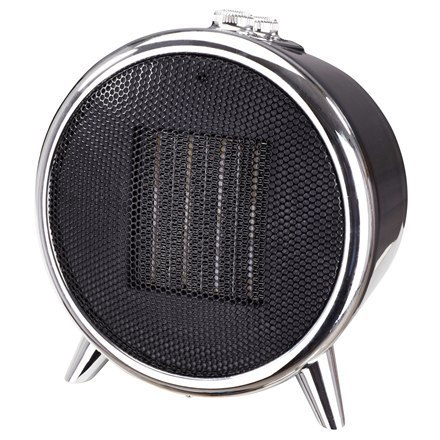 Adler | Fan Heater | AD 7742 | Ceramic | 1500 W | Number of power levels 2 | Suitable for rooms up to m² | Black/Silver