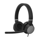 Lenovo | Go Wired ANC Headset | Built-in microphone | Black | USB Type-A, USB Type-C | Wired