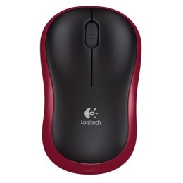 Logitech Mouse M185 Wireless, Red