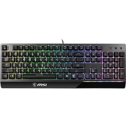 MSI Vigor GK30 Gaming Keyboard, US Layout, Wired, Black MSI | Vigor GK30 | Gaming keyboard | RGB LED light | US | Wired | Black