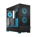 Fractal Design | Pop Air RGB | Okno boczne | Cyan Core TG Clear Tint | ATX, mATX, Mini ITX | Zasilacz w zestawie Nie | ATX