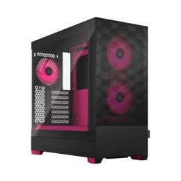 Fractal Design | Pop Air RGB | Okno boczne | Magenta Core TG Clear Tint | ATX, mATX, Mini ITX | Zasilacz w zestawie Nie | ATX